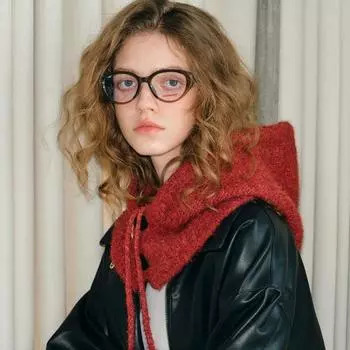 Винтажные высококачественные шерстяные шапки-балаклавы для женщин, осенние и зимние, для путешествий, универсальные, для отдыха, защиты ушей, вязаные шапки-бини 55-60cm