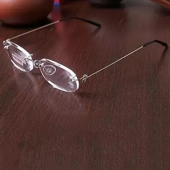 Винтажные высококачественные ультралегкие очки для чтения от 1,00 до 4,00 для пожилых людей, пресбиопические очки без оправы, модные, унисекс, поставка +3.0