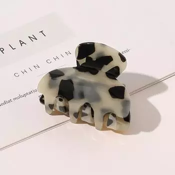 Винтажные заколки-крабы для волос для женщин леопардовые маленькие модные заколки-крабы для волос для девочек заколки-зажимы аксессуары для волос