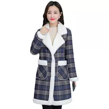 Винтажные женские мягкие твидовые рубашки, весенне-осенние женские элегантные свободные блузки, верхняя одежда больших размеров для девочек