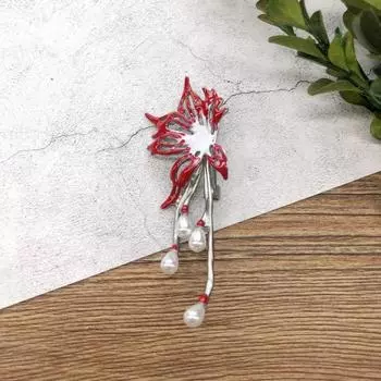 Винтажные женские мужские классические броши-булавки с птицами, листьями, жемчугом и эмалью, модные изысканные значки для пальто, костюма, офиса, унисекс-брошь