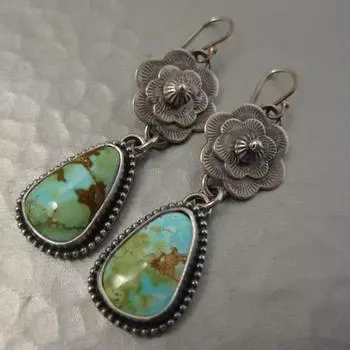 Винтажные женские серьги