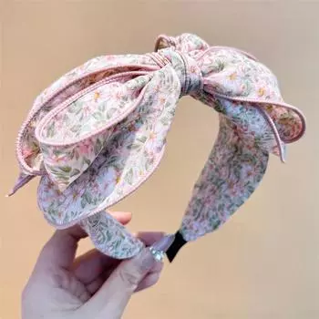 Винтажный этнический принт, тканевый ободок для волос с узлом для женщин, для повседневных покупок, вечеринок, путешествий, повязки на голову для взрослых