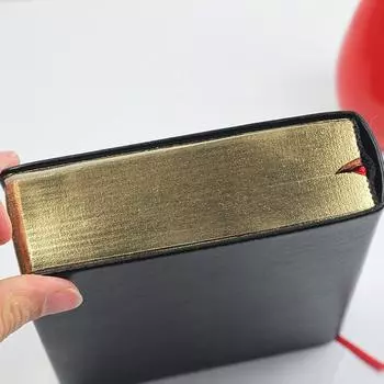 Винтажный блокнот из плотной бумаги, кожаный блокнот, библия, дневник, журналы, ежедневник, школьные канцелярские принадлежности для офиса золотой