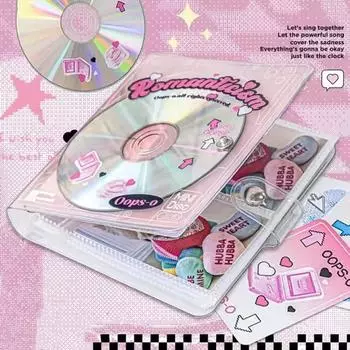 Винтажный CD фотоальбом для хранения фотографий фотоальбом для записей