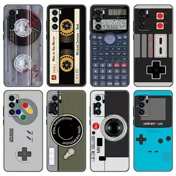 Винтажный чехол для материнской платы Gameboy с лентой для камеры Huawei P50 P40 P30 P20 Pro P10 P9 P8 Lite 2017 P Smart ZS 2021 2020 Pro 2019 P9 Lite