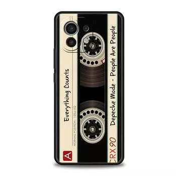 Винтажный чехол для телефона Gameboy с лентой для камеры Xiaomi Poco X5 X4 X3 Pro M3 M4 5G F3 F4 GT Mi 13 12 12T 11T 10T 11 Lite, черный чехол For Xiaomi 13