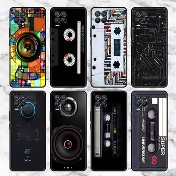 Винтажный чехол с кассетой в стиле ретро для Realme 8 C21y GT Neo 2 3 8i C21 7 C11 6 C12 C35 C3 GT 9 Pro C12, чехол из ТПУ для телефона Realme 8i