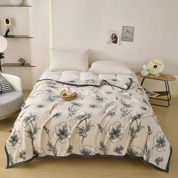 Винтажный цветочный узор накидка одеяло роскошные одеяла для кровати уютный плюш теплый домашний декор диван кресло фланелевое одеяло 120x200cm (47x79in)