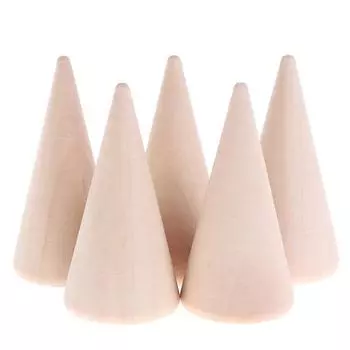 Винтажный держатель для колец из натурального дерева, подставка-органайзер, стеллаж для хранения One Size