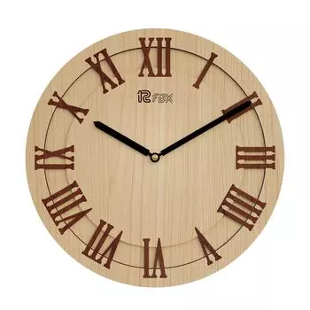 Винтажный дизайн 12-дюймовые Стильные Элегантные Аналоговые Деревянные Настенные Часы ручной работы для Гостиной Холла Спальни Офиса Подарок Кленовое дерево