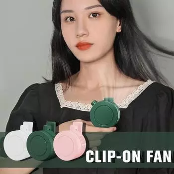 Винтажный длинный вентилятор охлаждения с практичным зажимом и выносливостью розовый