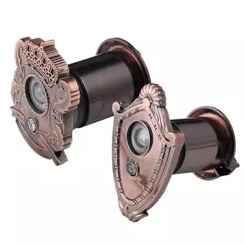 Винтажный дверной глазок с отверстиями для кошачьих глаз, широкоугольный глазок 220. Главная Безопасность A