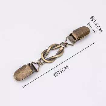 Винтажный европейский и американский зажим для шали: Женская пряжка для шарфа с бриллиантами, брошь-анти-экспозиция, аксессуары для воротника из сплава