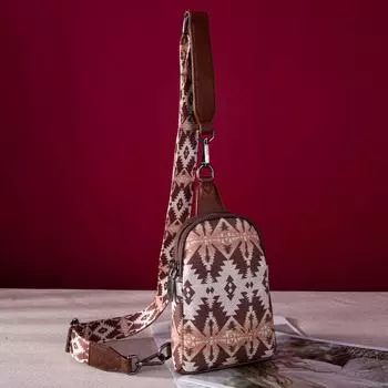 Винтажный холст принт богемный дамский клатч нагрудная сумка-мессенджер Independent Station Tk