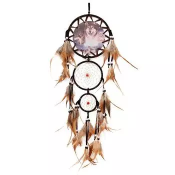 Винтажный индийский ловец снов ручной работы подвесное украшение для спальни гостиная украшение ручной работы