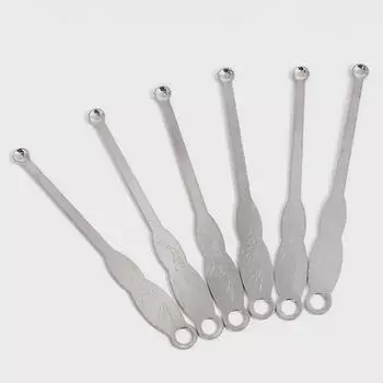 Винтажный инструмент для чистки ушей 1980-х годов с тонкой круглой головкой