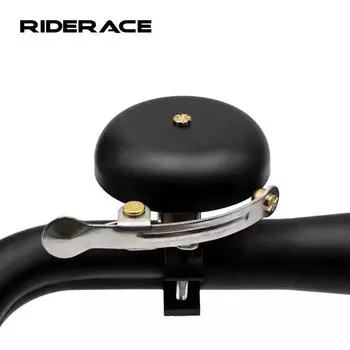 Винтажный классический велосипедный звонок, медный ретро-звонок на руль велосипеда, громкий звуковой сигнал, компас, безопасность, горная велосипедная сигнализация чёрный