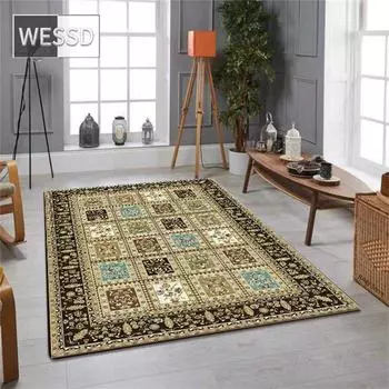 Винтажный ковер в этническом стиле для спальни и гостиной 40x60cm 1pcs