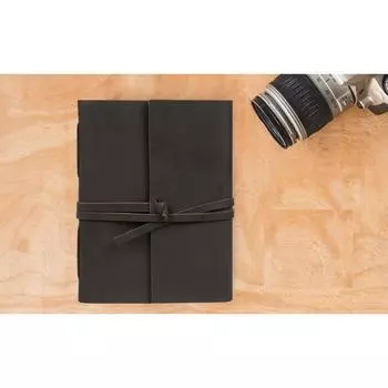 Винтажный кожаный дневник ручной работы - на обычной бумаге для мужчин и женщин. Размер 6 х 8 дюймов 8 x 6 in коричневый