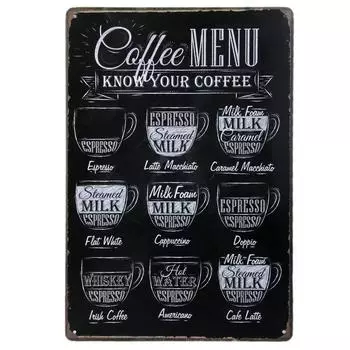 Винтажный металлический барный знак, шикарный и ретро-декор, прочный и четко напечатанный, украшения для комнаты для мужчин