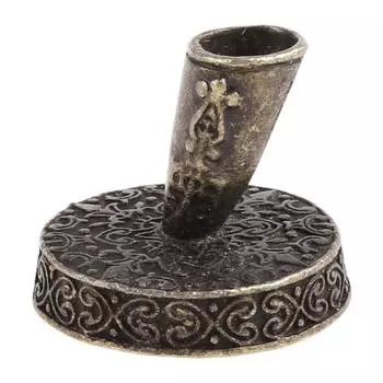 Винтажный металлический круглый держатель для ручек с перьями, ручки для погружных ручек, школьные канцелярские принадлежности, студенческий подарок