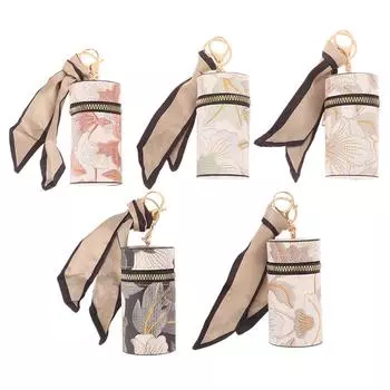 Винтажный мини-кошелек для монет, вышитая помада, сумка для хранения ключей, сумка для наушников, маленькая сумка, подвеска, модные аксессуары A1