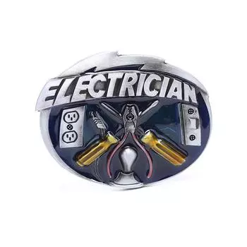 Винтажный мужской электрический инструмент, ковбойский ремень с пряжкой из сплава, ширина 1,5 дюйма, новый ремень