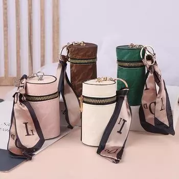 Винтажный однотонный кошелек для монет, помада, маленькая сумка для наушников, мини-сумка для хранения, брелок для девочек, рюкзак, кулон, подарки зелёный