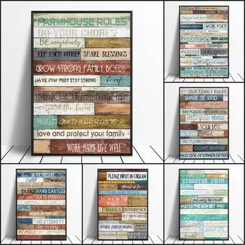 Винтажный плакат с вдохновляющими цитатами, библиотекой, офисом, кафе, исследованием, настенное художественное изображение 21cm30cm NoFrame