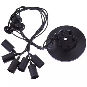 Винтажный потолочный светильник с 6 головками, люстра, подвесной светильник, украшение для дома и гостиной