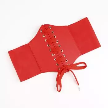 Винтажный придворный женский узкий широкий ремень эластичный эластичный пояс уплотнитель для талии платье декоративный пояс красный