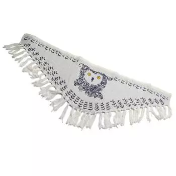 Винтажный шарф с совой Вязаный шарф Зимний шарф с совой Шаль Шарф Классический шарф