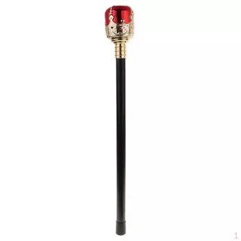 Винтажный скипетр Маракаса для костюма на Хэллоуин, реквизит для косплея, тематическая вечеринка королевы