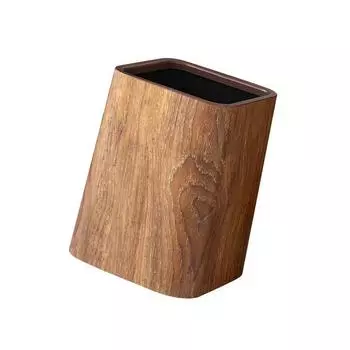 Винтажный стиль настольная мусорная корзина мусорное ведро крышка для офиса и дома ретро дизайн мусорное ведро с контролем запаха S