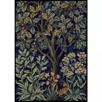 Винтажный Темный Уильям Моррис Выставка Птицы Животное Арт Постер Холст Живопись Настенные Принты Картина Гостиная Домашний Декор 21cm30cm NoFrame