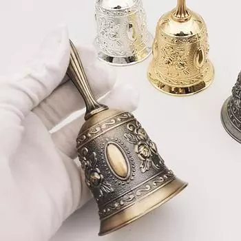 Винтажный твердый басовый колокольчик супер громкий тяжелый металлический школьный класс G