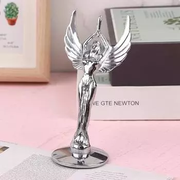 Винтажный универсальный 3D логотип автомобиля, передний орнамент, автомобильный летающий капот, металлическая эмблема, Статуя Свободы, крышка капота, декоративный логотип as the picture