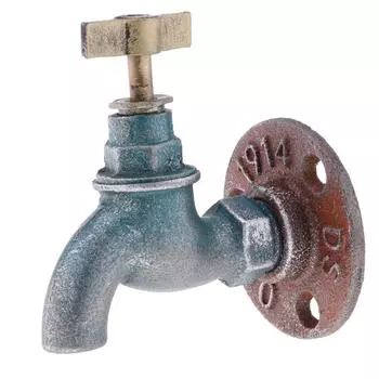 Винтажный вид нерабочая ручка-штырь в форме чугунного крючка для полотенец, декоративная настенная вешалка для халатов, украшение для дома светло-зеленый