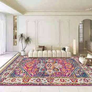 Винтажный восточный традиционный марокканскийтурецкий стиль коврик для двери противоскользящий богемный декор для кухни и сада ковер для ванной комнаты 40X60cm-16x24in