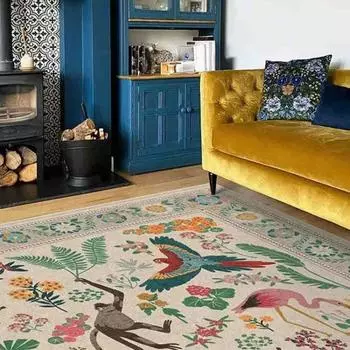 Винтажный восточный традиционный марокканскийтурецкий стиль коврик для двери противоскользящий богемный декор для кухни и сада ковер для ванной комнаты 40X60cm-16x24in