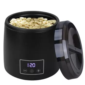 Vinteky воск для удаления волос воск безболезненный воск для дома можно использовать на всех профессиональных волосах японское руководство по эксплуатации в комплекте Теплее, Теплее, Нагреватель,