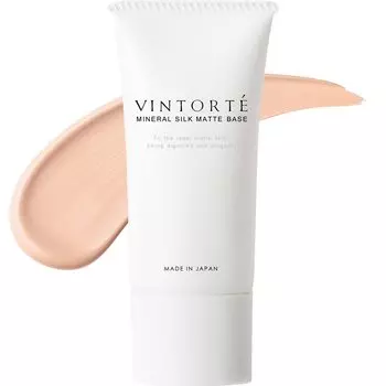 VINTORTE Mineral Silk Matte Base Makeup Base Cosmetic Base Pore Hiding Makeup Sunscreen Face Primer Pore Sunscreen Cream Prevents Sebum Shine Base