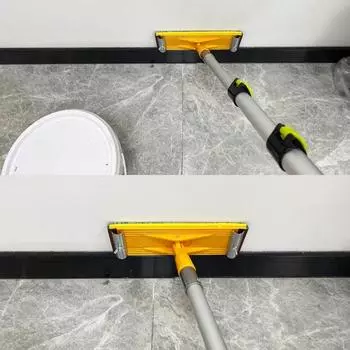 Винтовой интерфейс Сменная головка шлифовальной машины Карданное вращение шлифовальной шкурки Ремонт стойки жёлтый