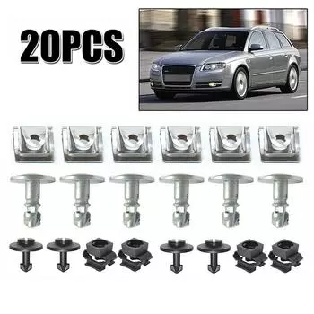 Винтовой зажим для крепления крышки двигателя, автомобильные аксессуары