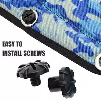 Винты для книги на задней пластине Мягкие крепежные винты для задней пластины Болты для крепления оборудования для дайвинга