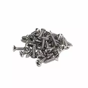 Винты для пикгарда метрического размера, упаковка 50 шт. [YJB PARTS] [Отечественный продукт] (Хром)
