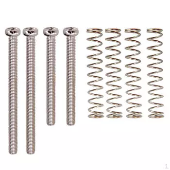 Винты с пружинами для аксессуаров для электробаса Silver