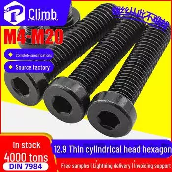 Винты с шестигранной головкой и низким углом наклона DIN7984 - M3, M4, M5, M6, M8 M4*10