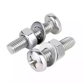 Винты с шестигранной головкой из нержавеющей стали, плоские прокладки, шайбы, крестообразные винты M3, набор болтов и гаек, набор в ассортименте 320PCS (1 Box)